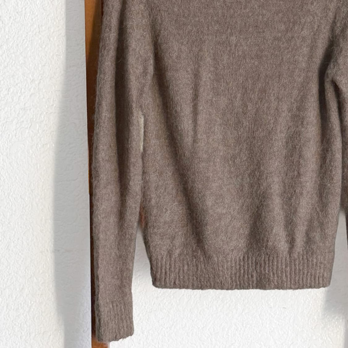 모헤어 우드랜드 아가일 니트 상품이미지8