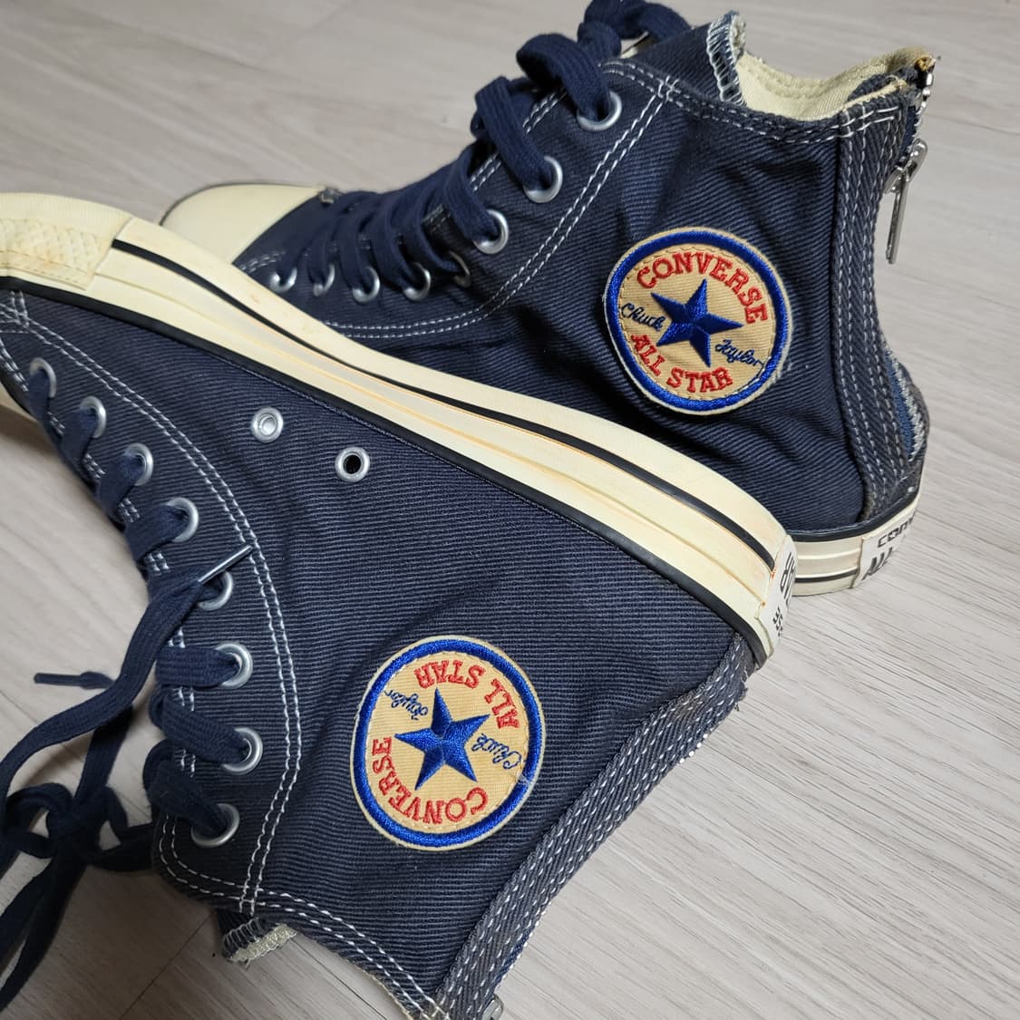 컨버스 척테일러 워시드 백집 네이비(260) 상품이미지3