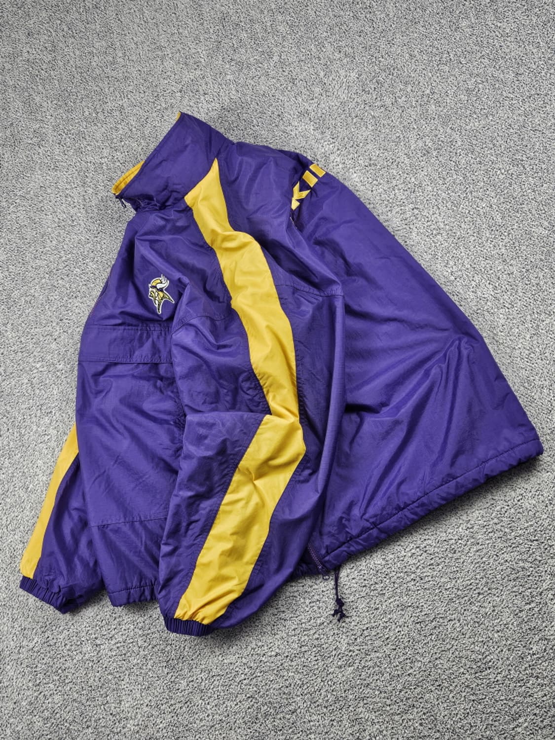 NFL 미네소타바이킹스 로고에슬레틱 하프집업 자켓 (2XL)/ 10171 상품이미지3