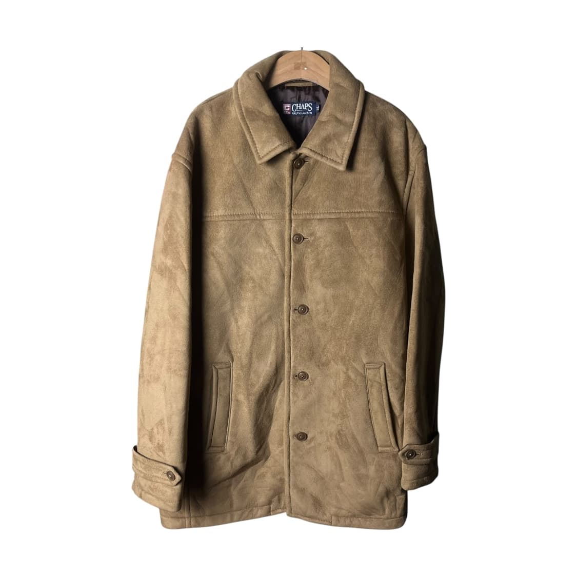 [Chaps Ralph Lauren] 챕스 스웨이드 카 코트 상품이미지1