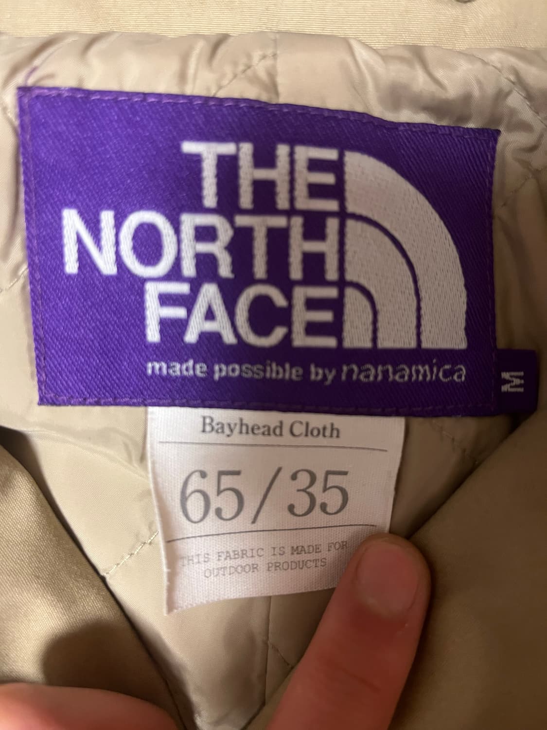 노스페이스 퍼플라벨 65/35 코트 상품이미지2