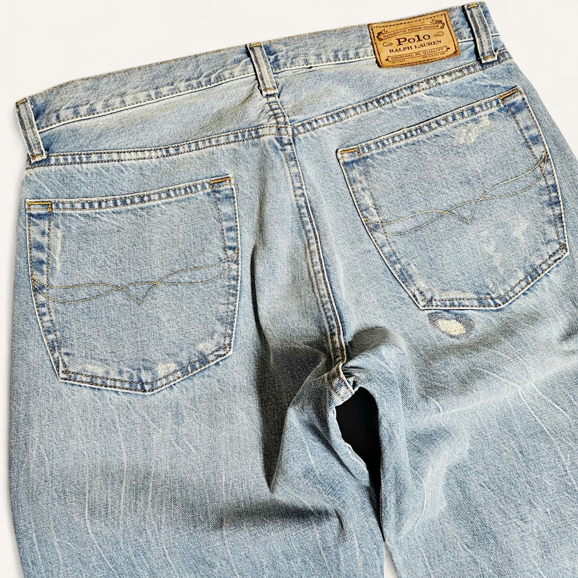 [32X30][폴로 랄프로렌]빈티지 클래식핏 디스트레스트 진 상품이미지5