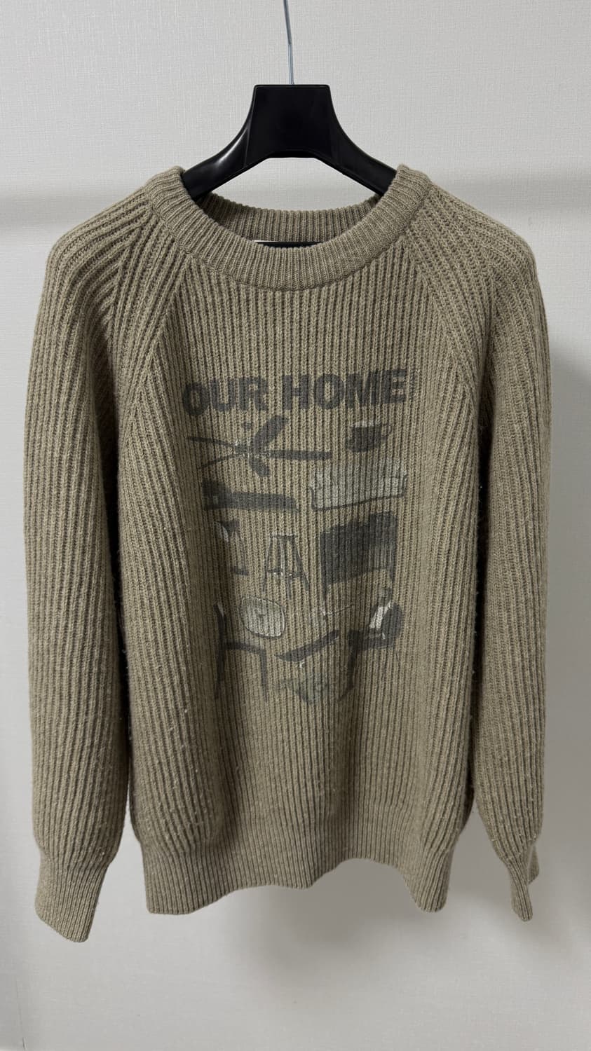 니틀리 OUR HOME 프린팅 니트 상품이미지2