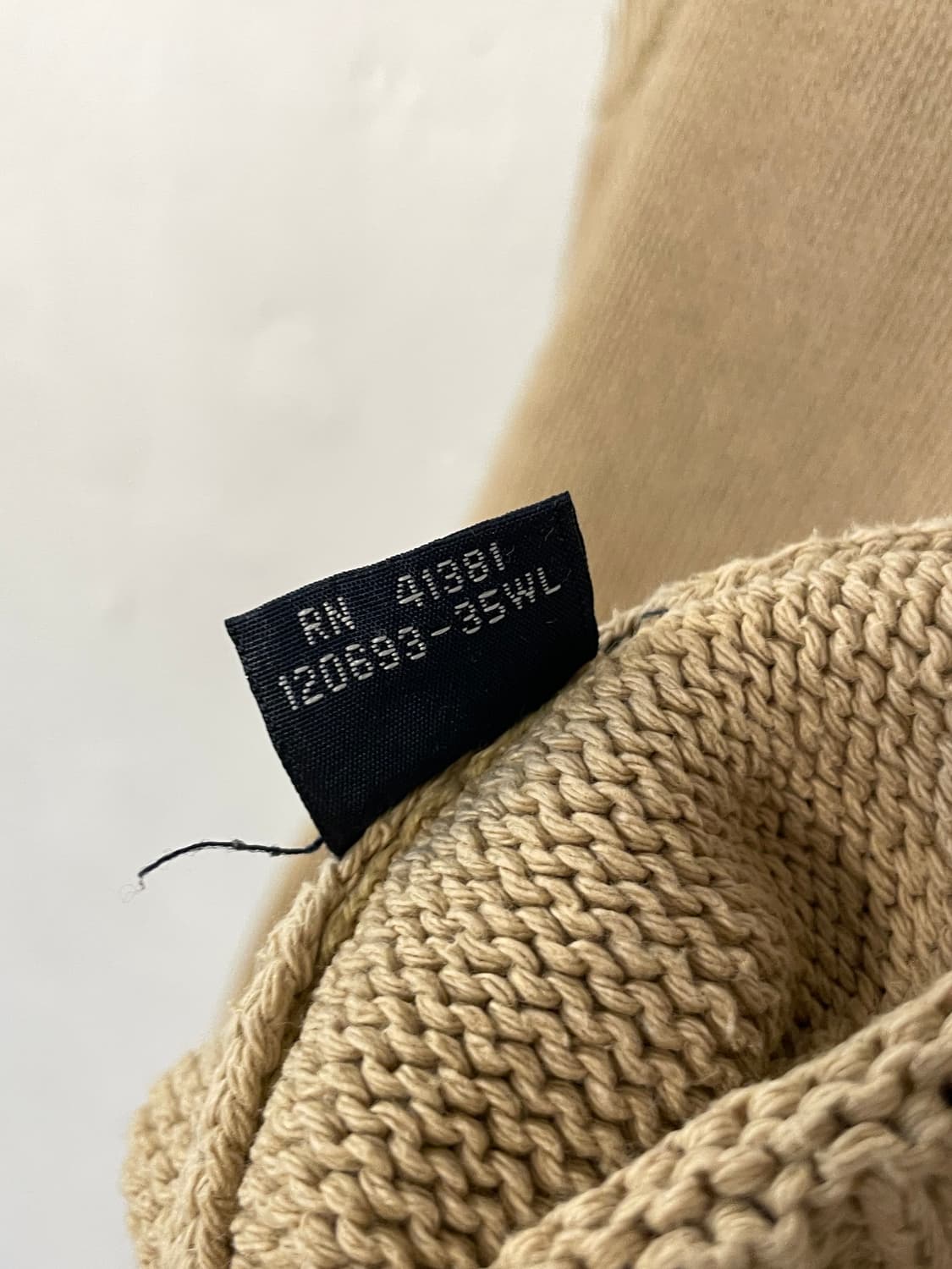 폴로 브이넥 니트 베스트  상품이미지7