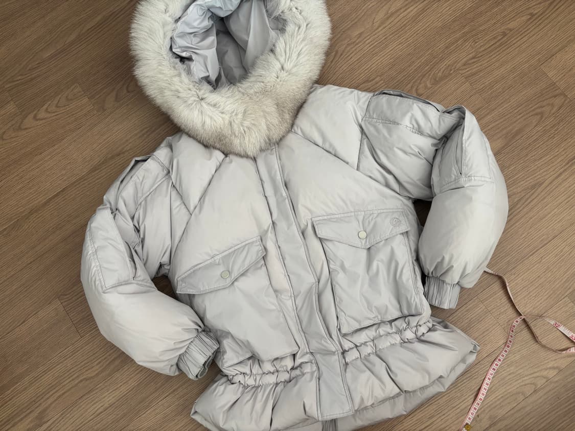 새상품급 에고이스트 사가퍼 구스다운 패딩  그레이스카이블루 55(66가 상품이미지2