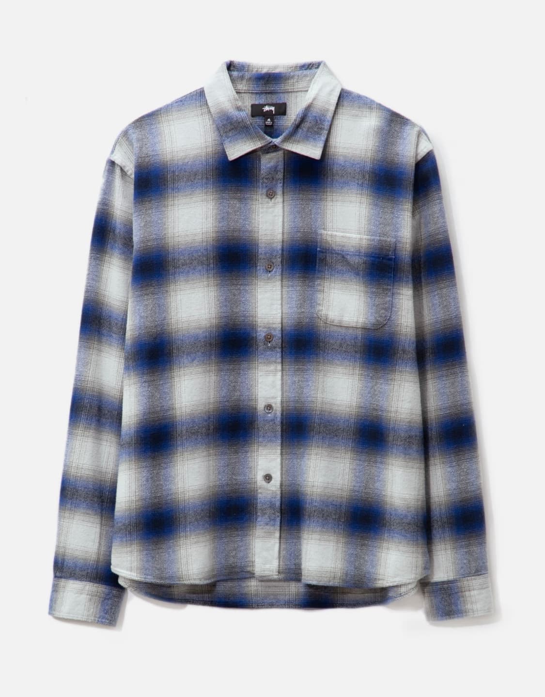 [S] Stussy 스투시 베이 플레이드 셔츠 상품이미지1