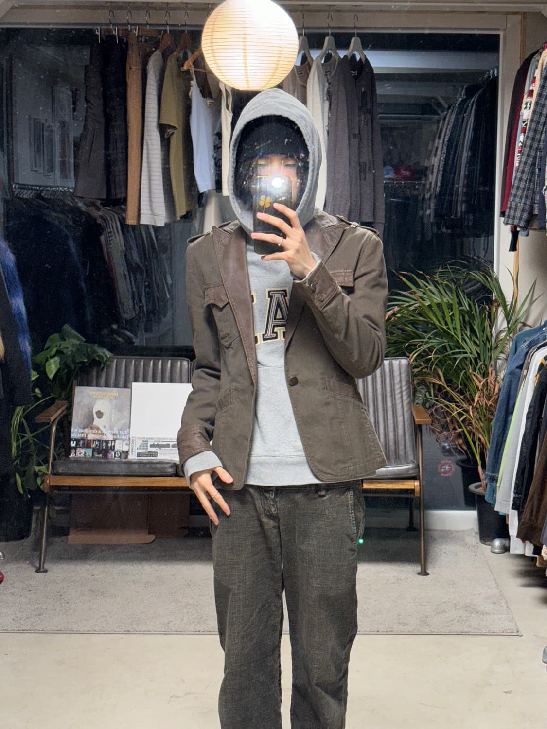 모르간 밀리터리 자켓 상품이미지3