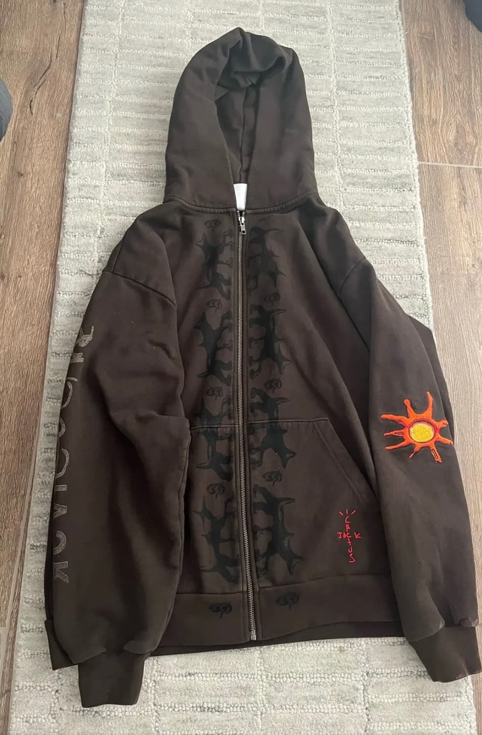 트래비스 스캇 reverse dog hoodie zip up 상품이미지3