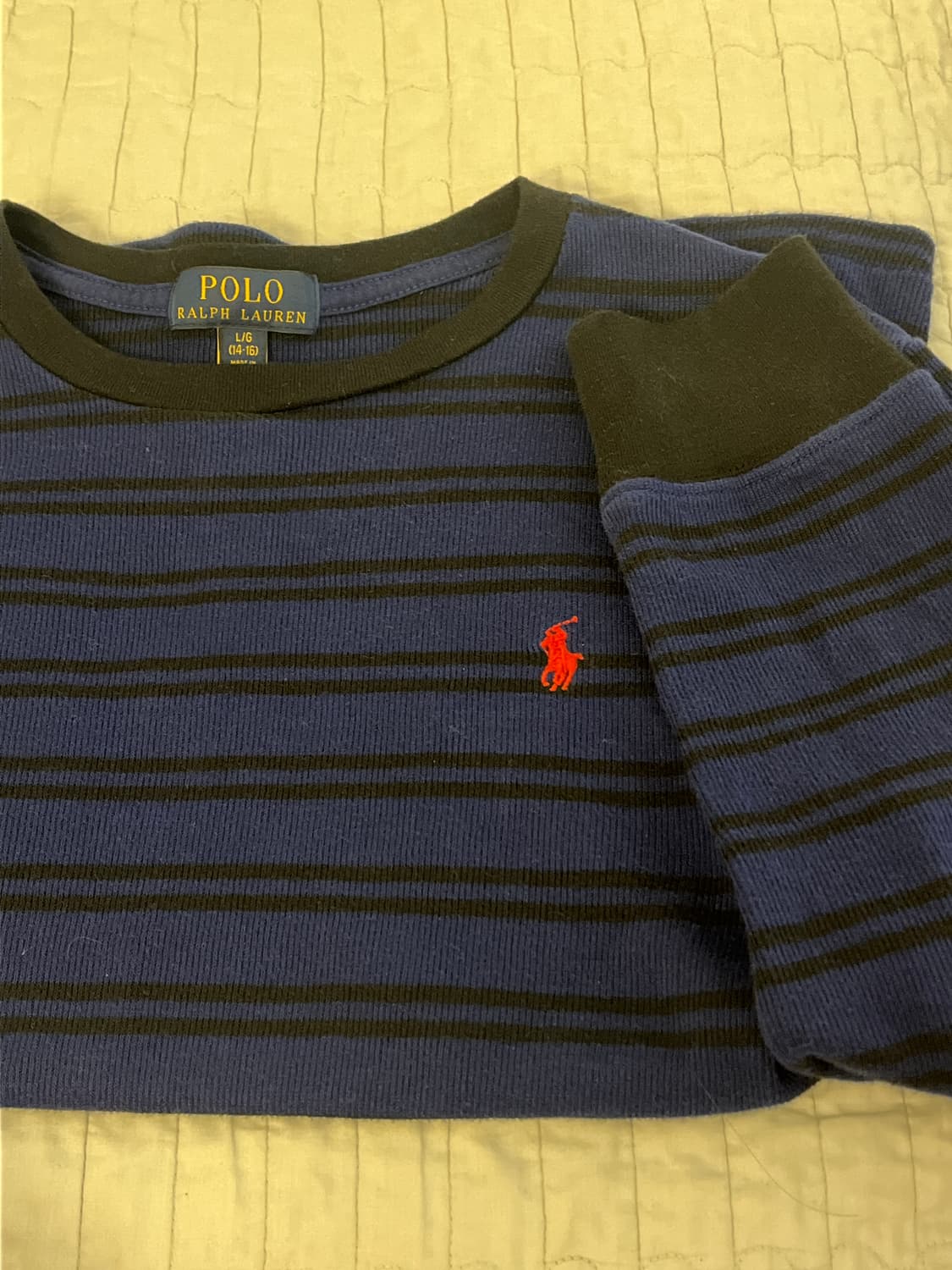 폴로 랄프로렌 스트라이프 긴팔 상품이미지1