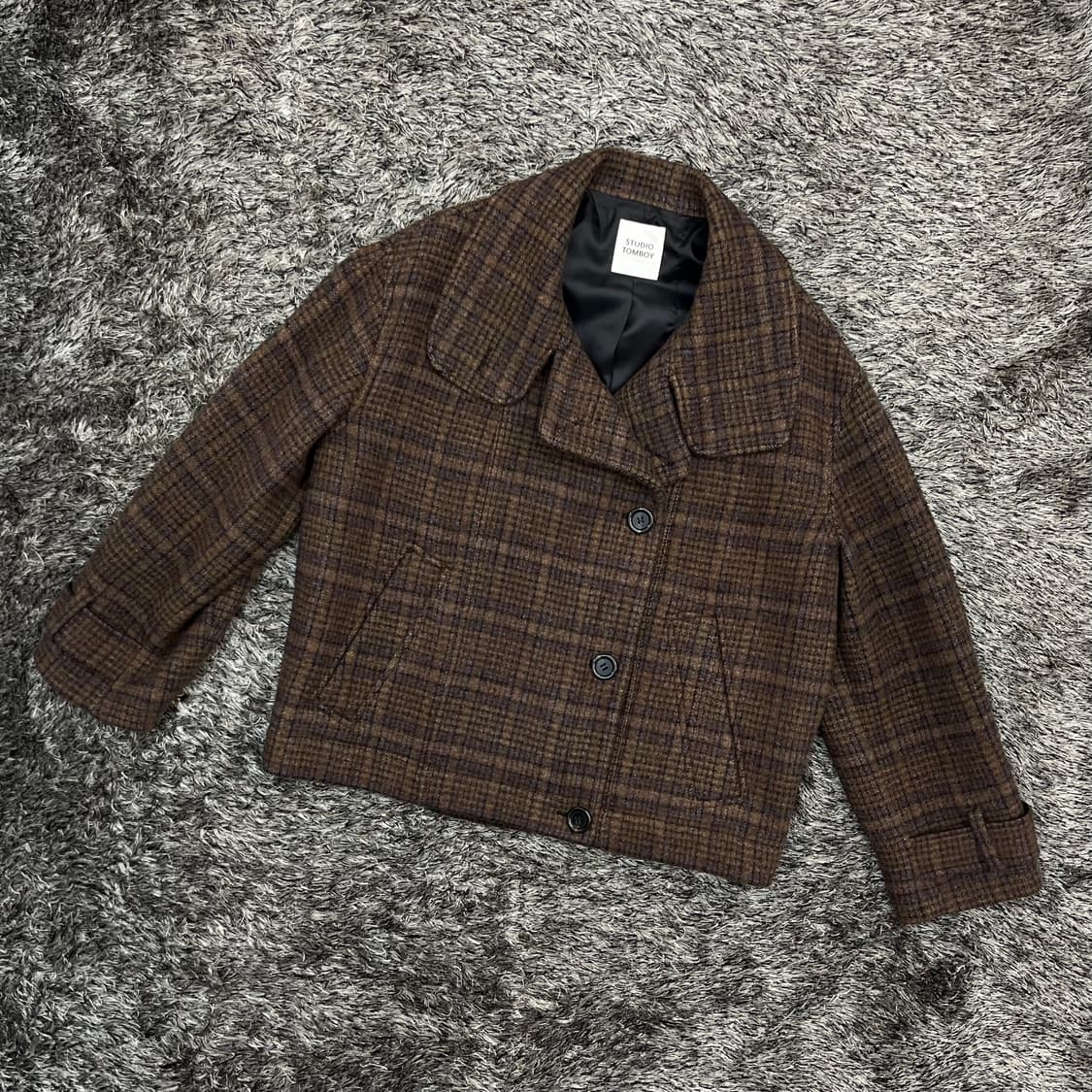 스튜디오톰보이 여성 울 70% 자켓 (FREE) 상품이미지1