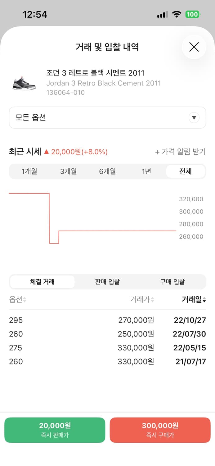 조던3 블랙시멘트 상품이미지7