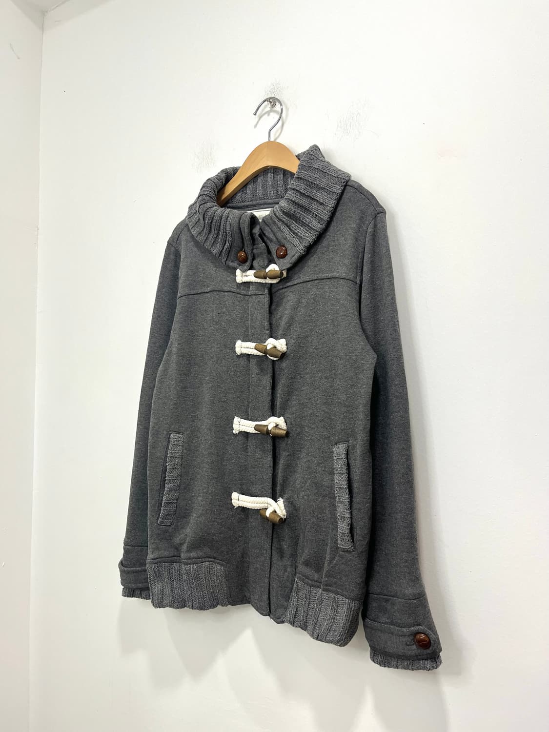 일본 빈티지 모리걸 메론빵 떡볶이 단추 집업 상품이미지2