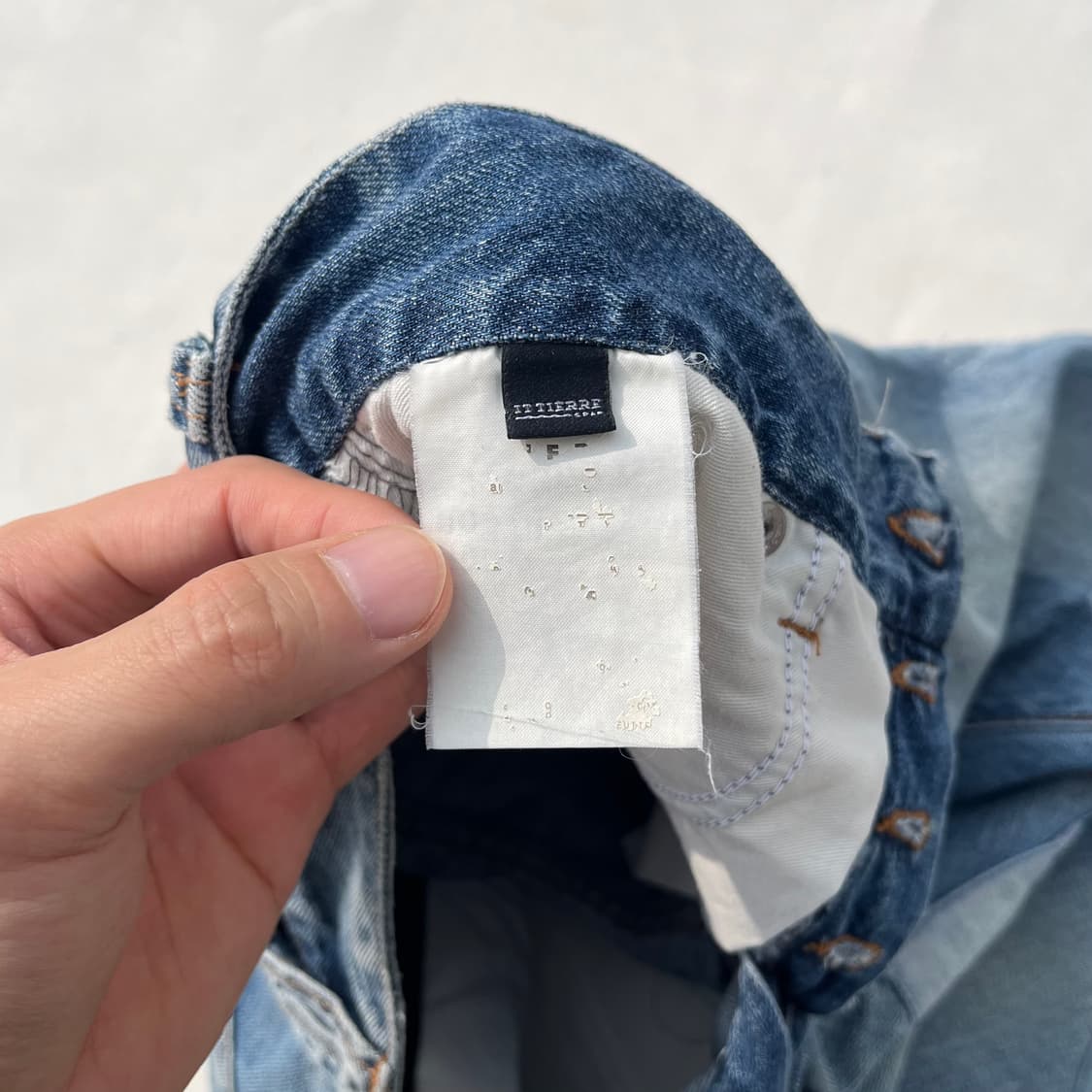 00s 돌체앤가바나 리워크 패치 데님 팬츠 상품이미지6