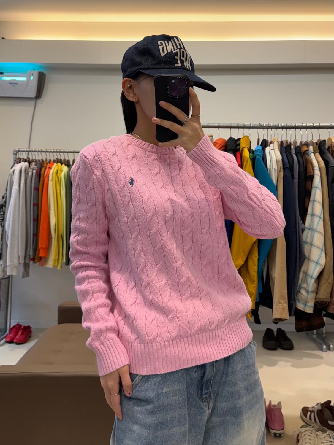 폴로 랄프로렌 꽈배기 니트 상품이미지6