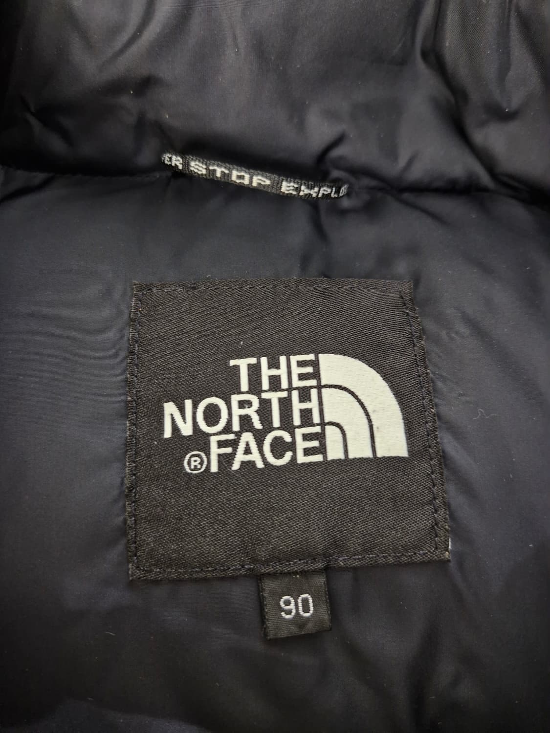 노스페이스 700필 눕시 구스다운 패딩 카키 상품이미지7