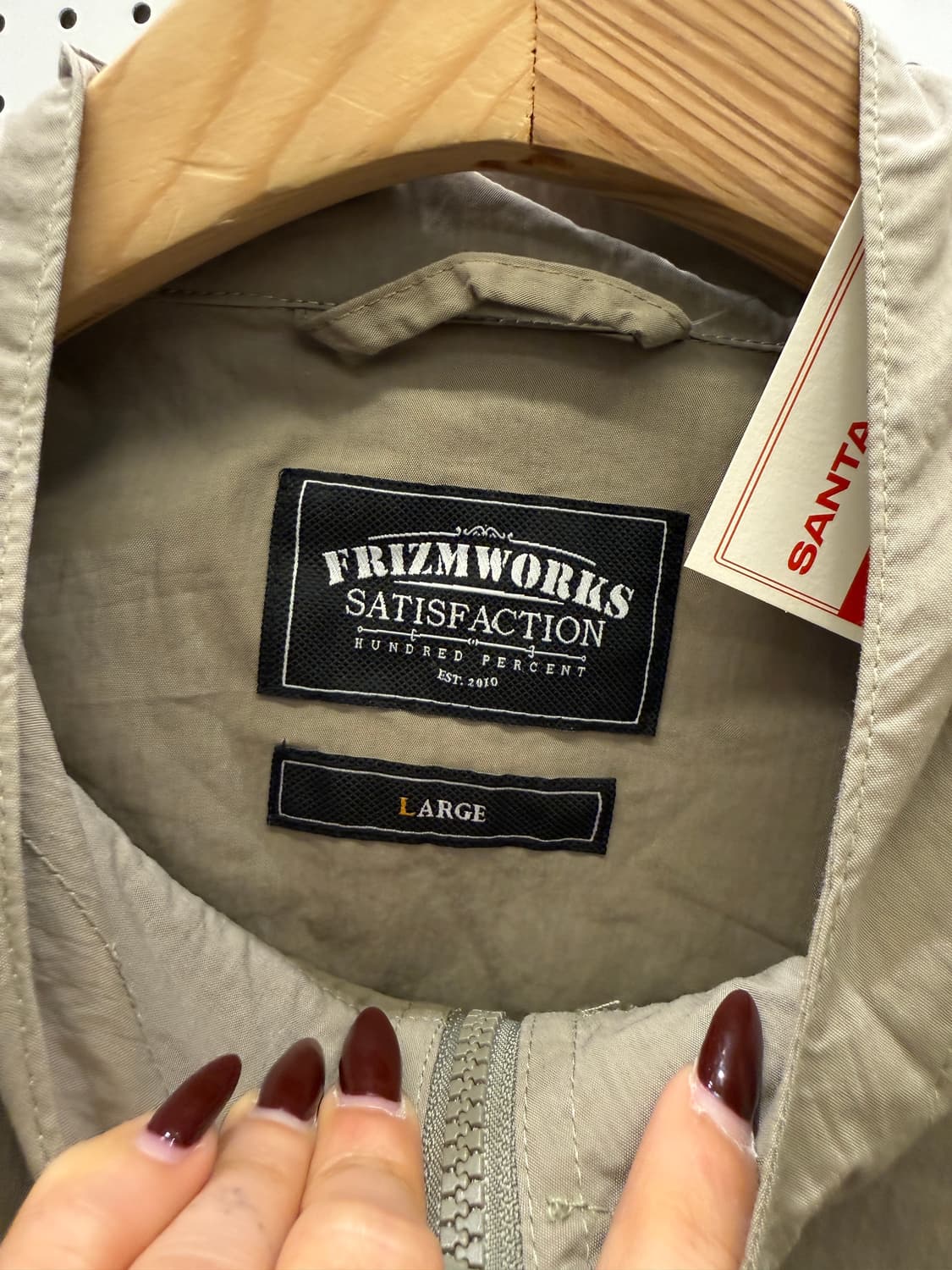 프리즘웍스 유틸리티 파카 라이트 카키  U1550 상품이미지5