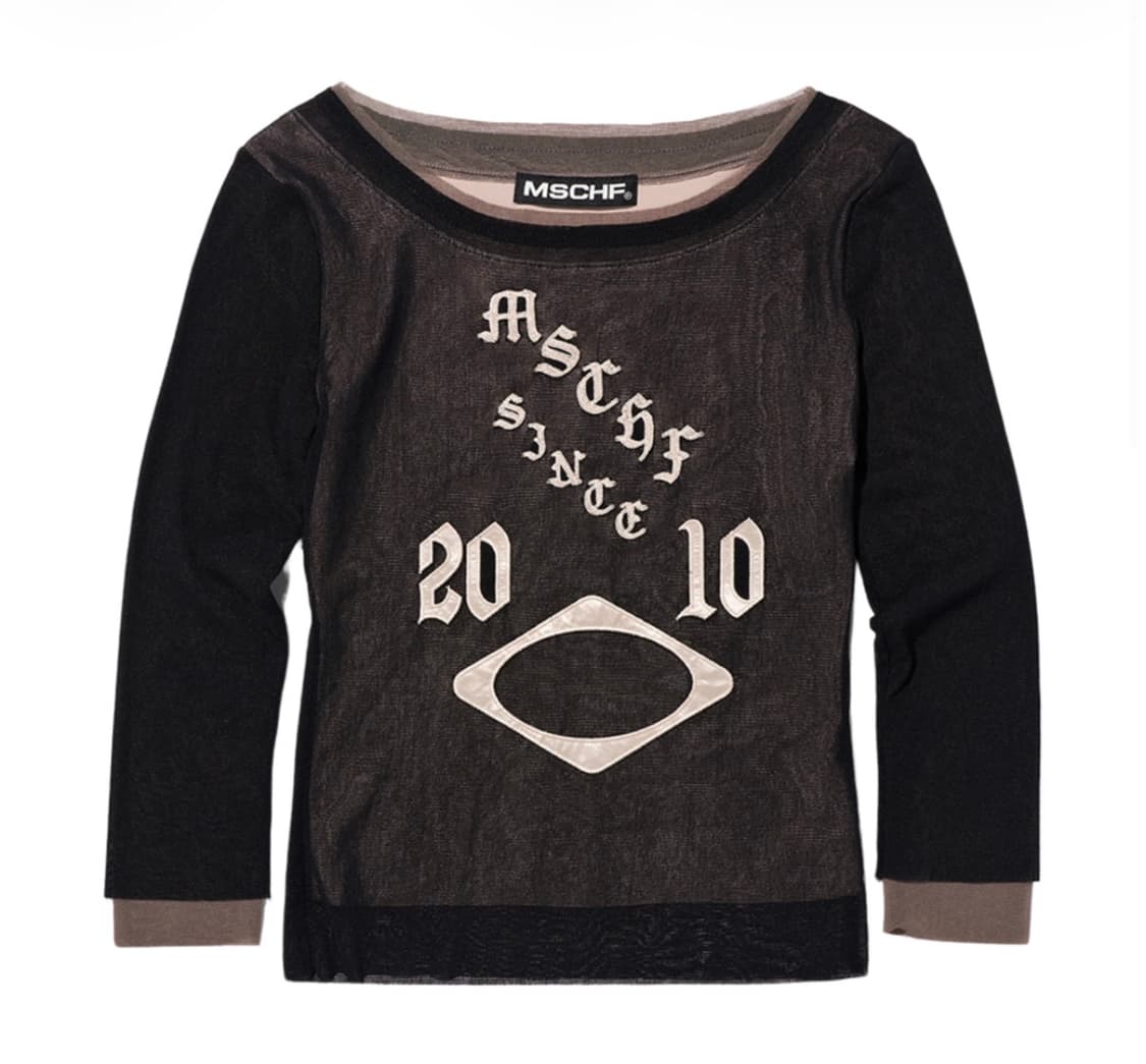 미스치프 메쉬탑 s사이즈 상품이미지1