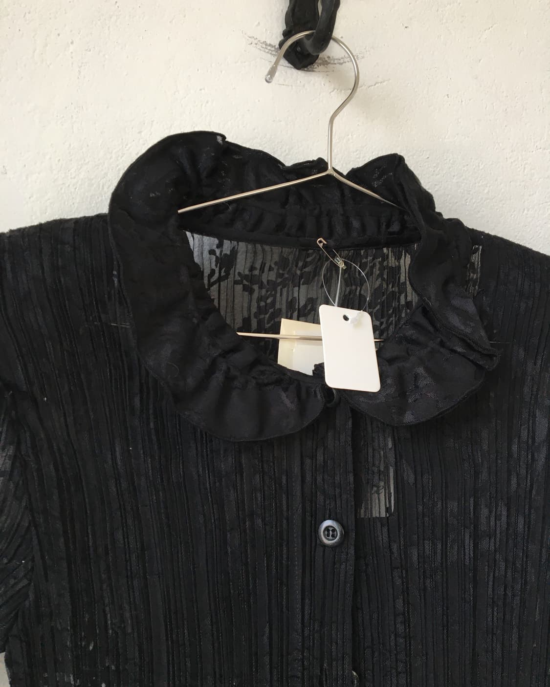 Flower pattern pleats cardigan 상품이미지4
