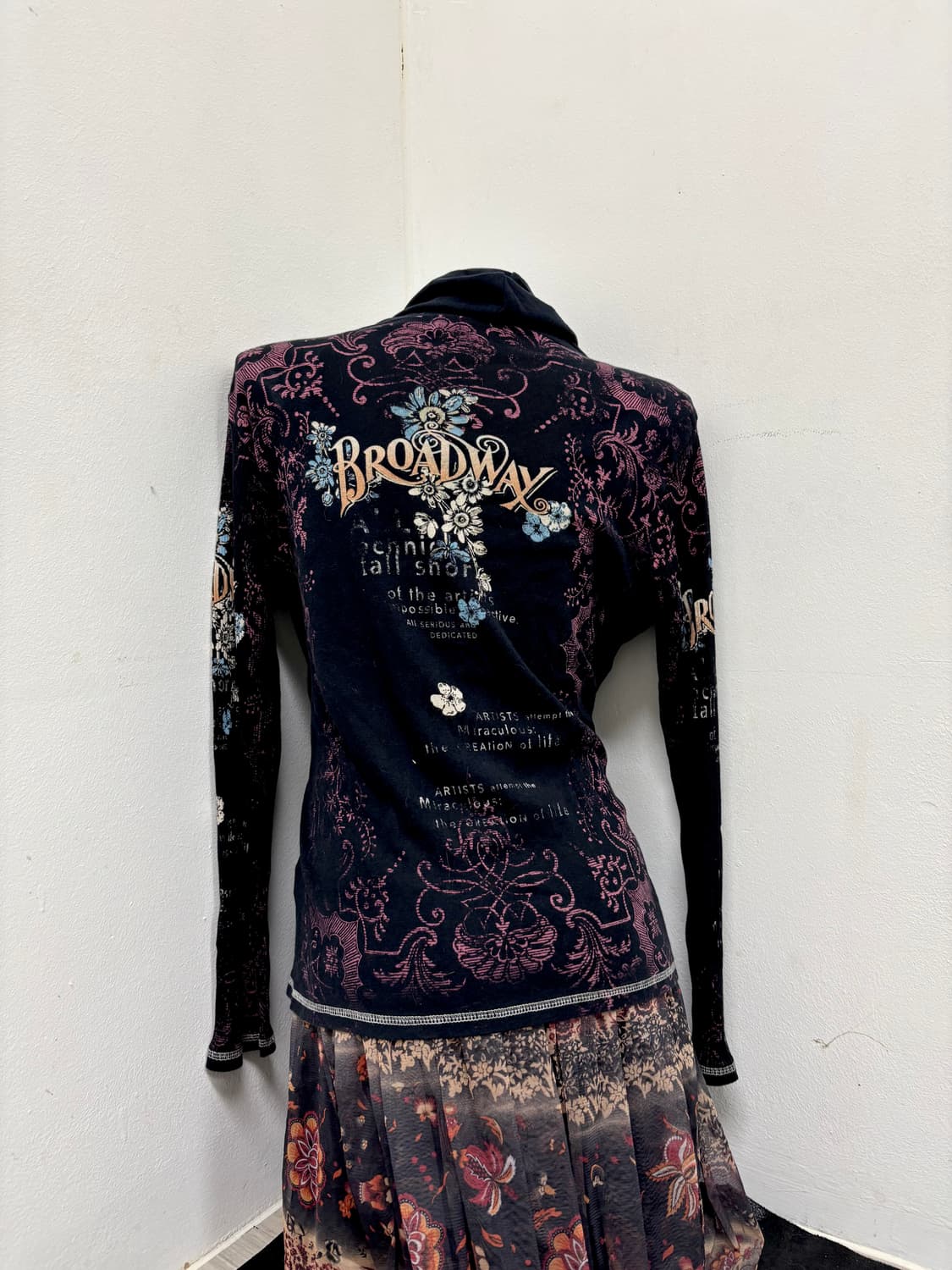 “Vintage” 00’s Design Oriental Mood Hood 상품이미지10