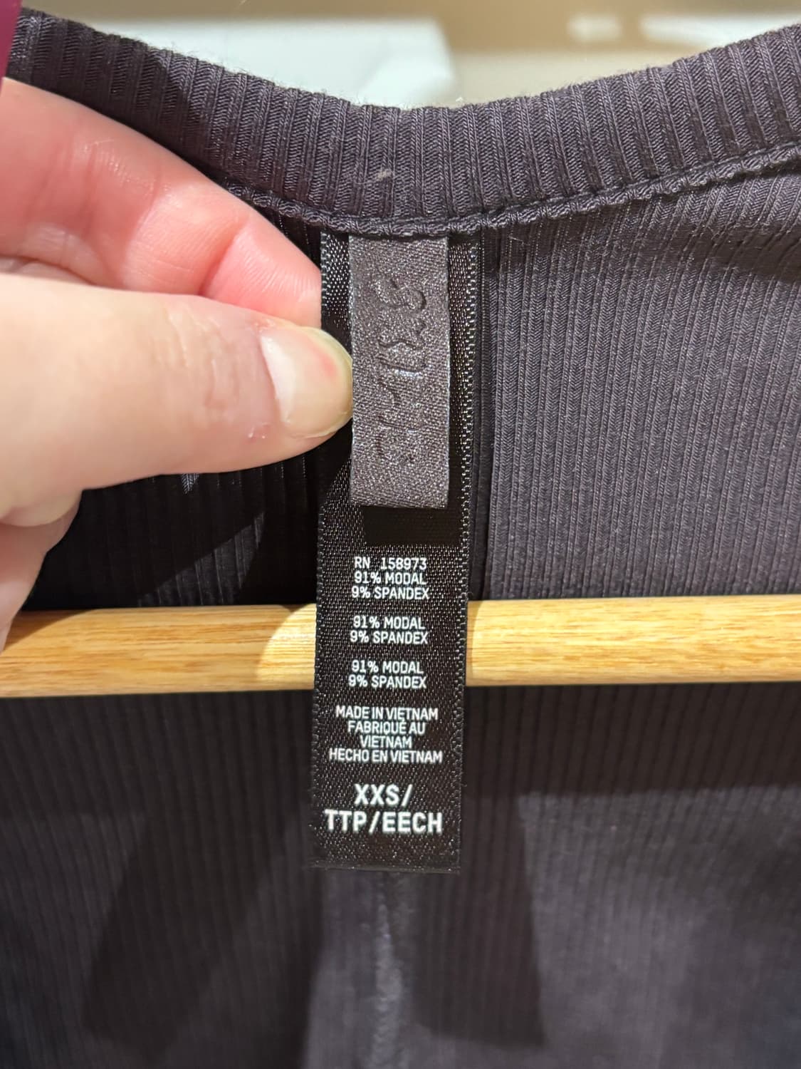 스킴스 딥 브이넥 맥시 드레스 상품이미지4