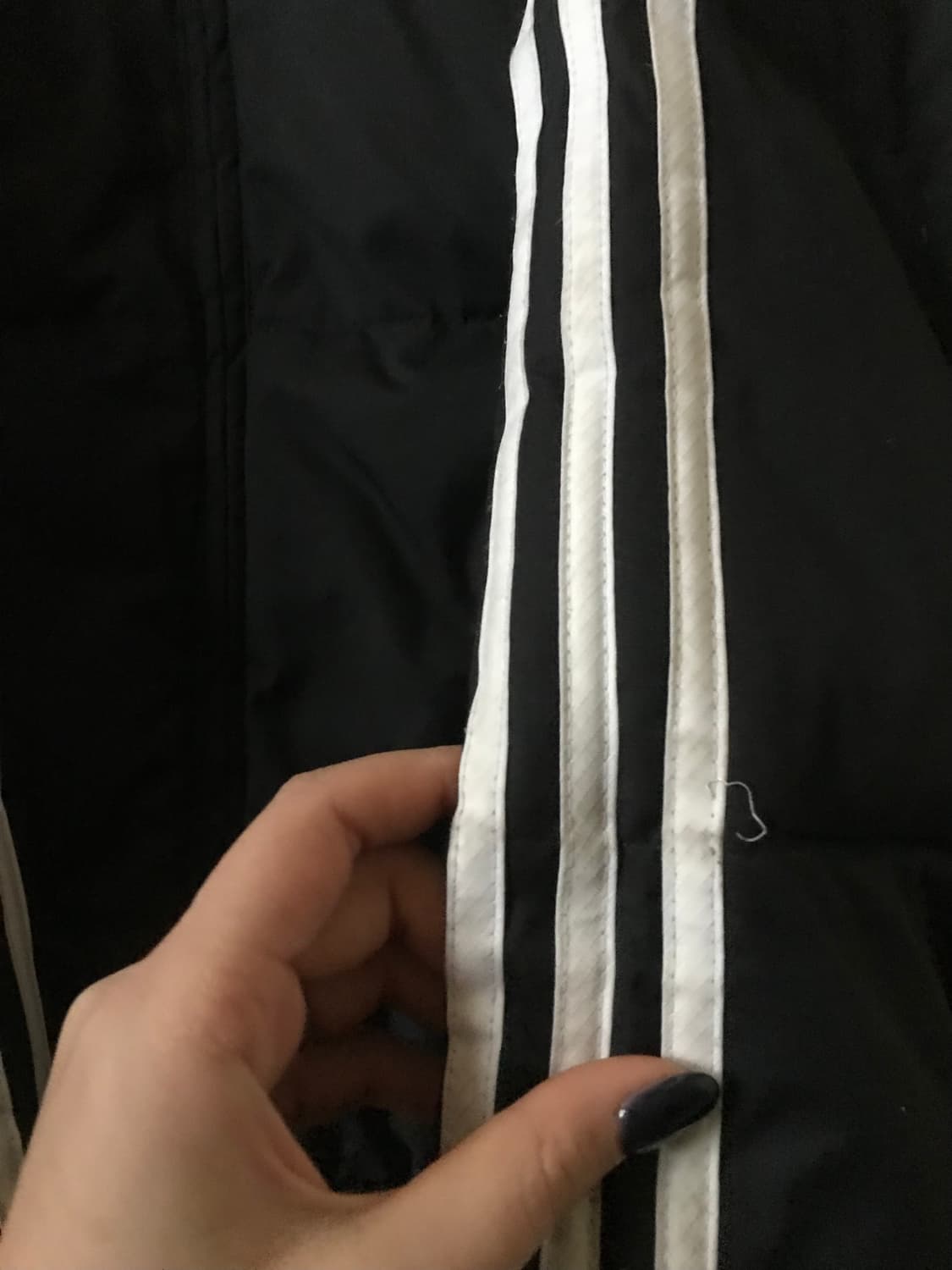 아디다스 00s 검흰 후드 패딩 상품이미지9