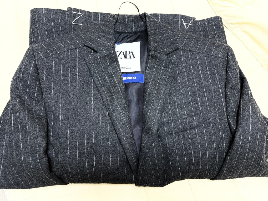 자라 아더에러 스트라이프 블레이저 상품이미지2