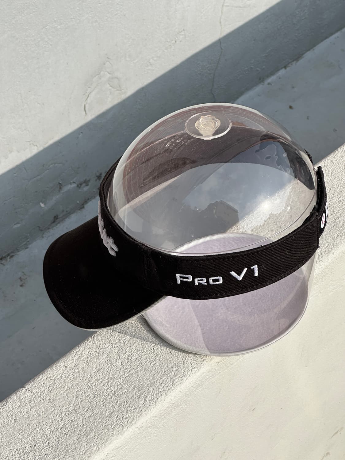 [F] 타이틀리스트 로고 블랙 썬바이저 썬캡 모자 b 상품이미지3