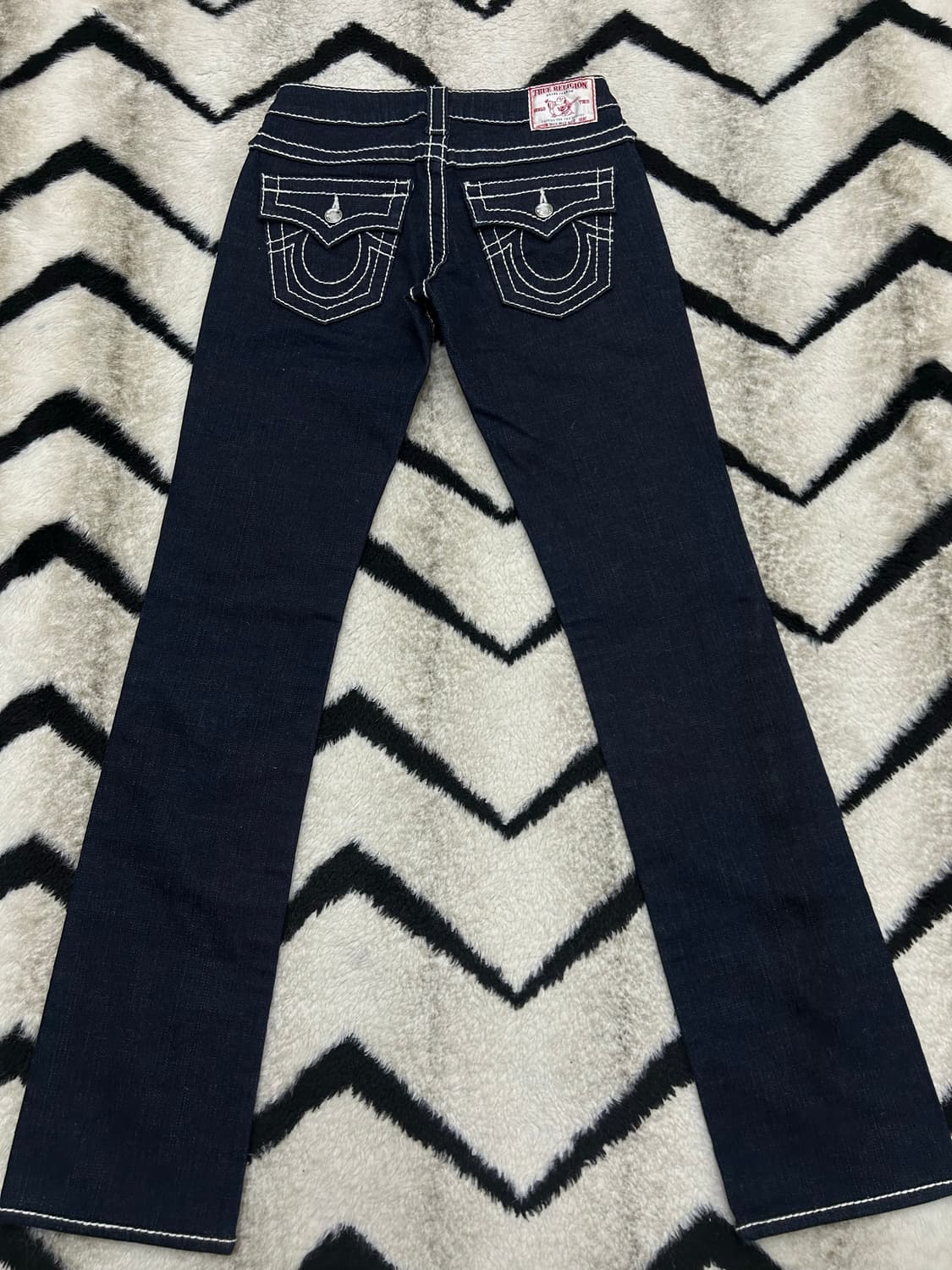 [24]트루릴리전 큐빅 디스코 Billy 데님팬츠/진청/스판 상품이미지2