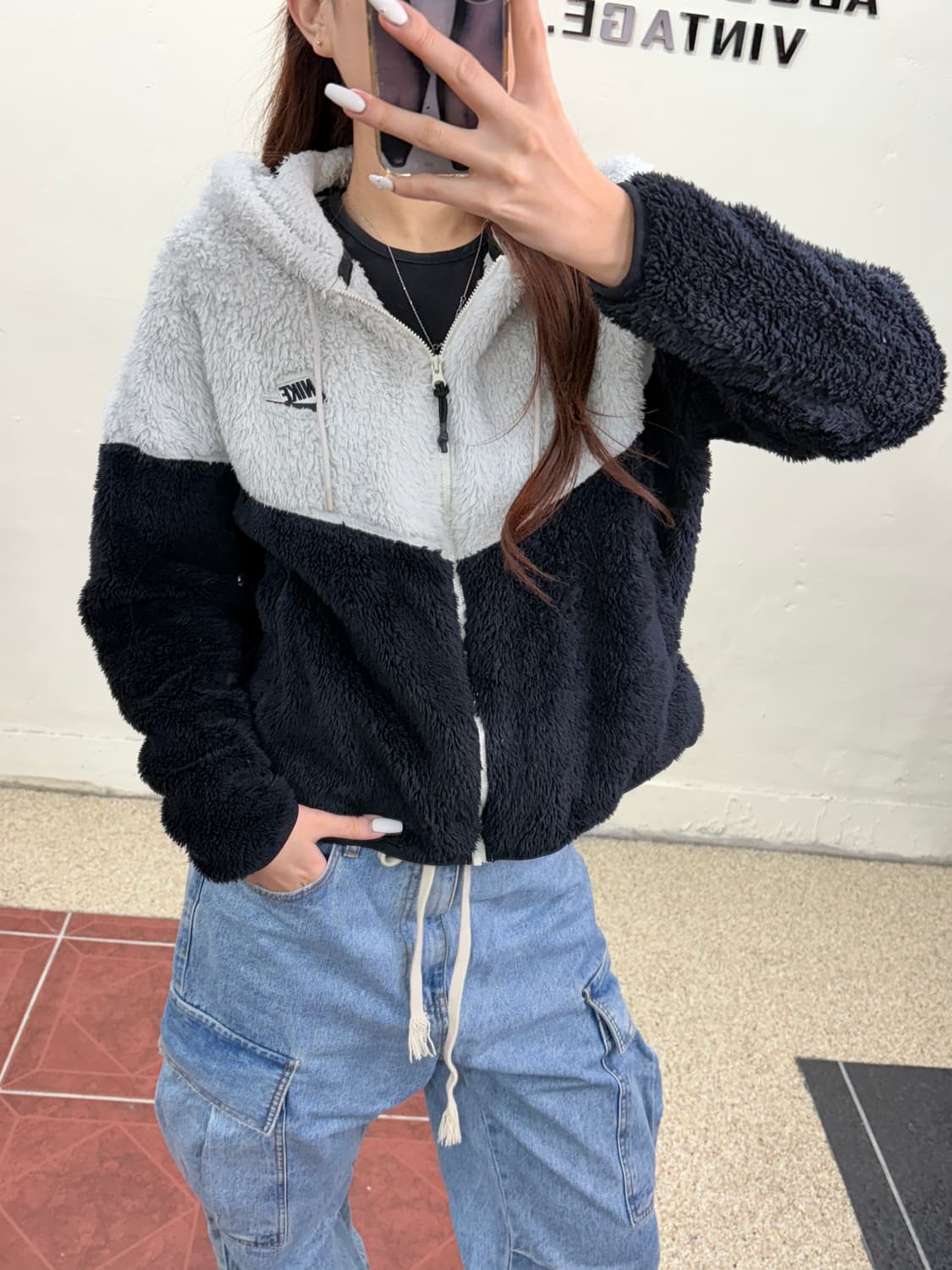 나이키 후리스 집업 상품이미지3