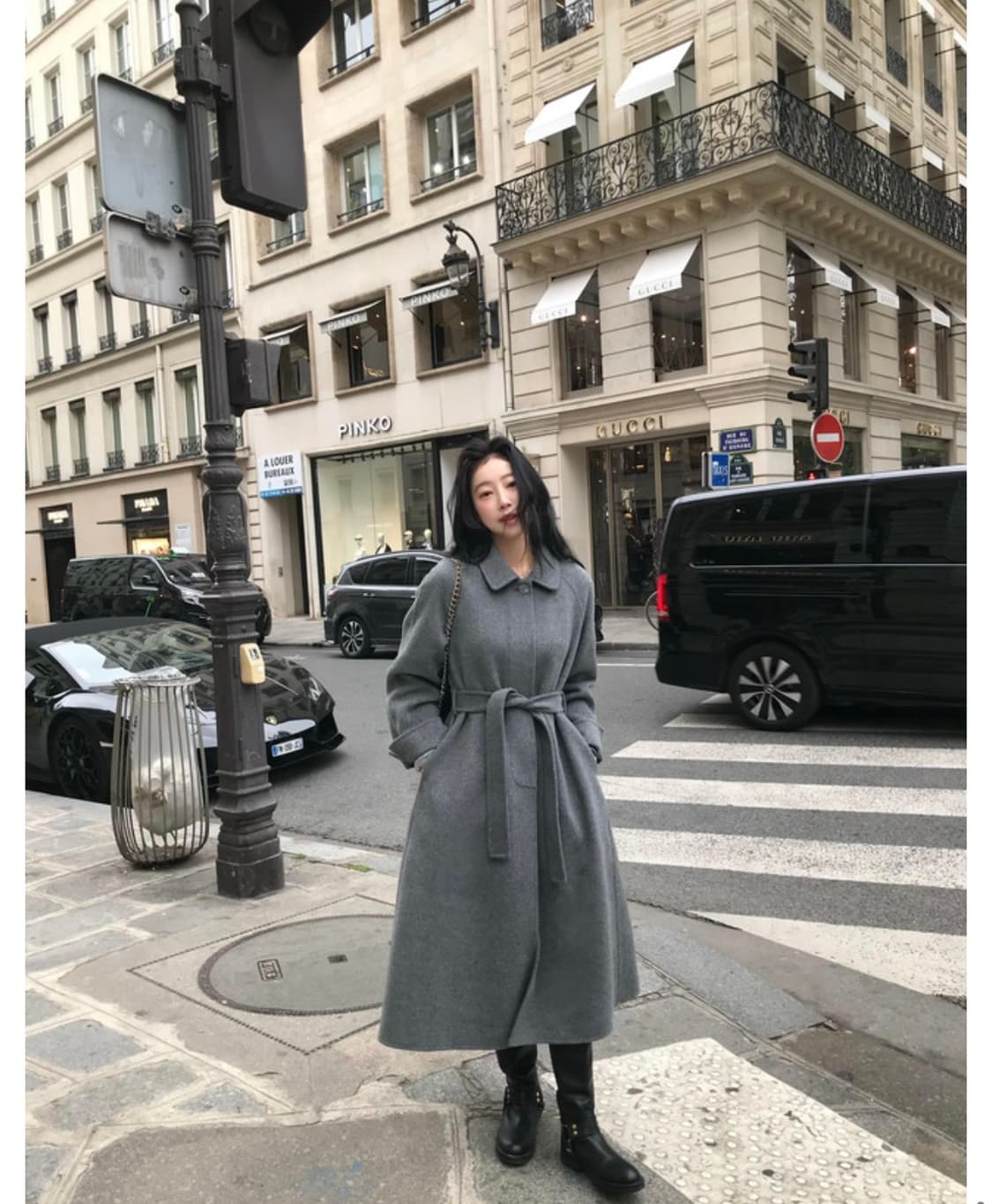 시예 시티 코트 그레이 일반기장(새제품) 상품이미지2