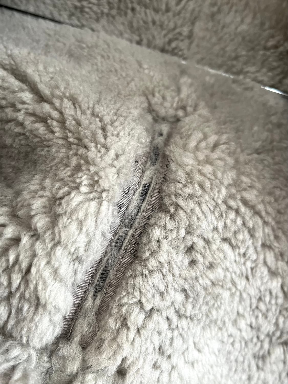 릭오웬스 2022FW 램스킨 시어링 레더 김프 후드 무스탕 자켓 상품이미지9