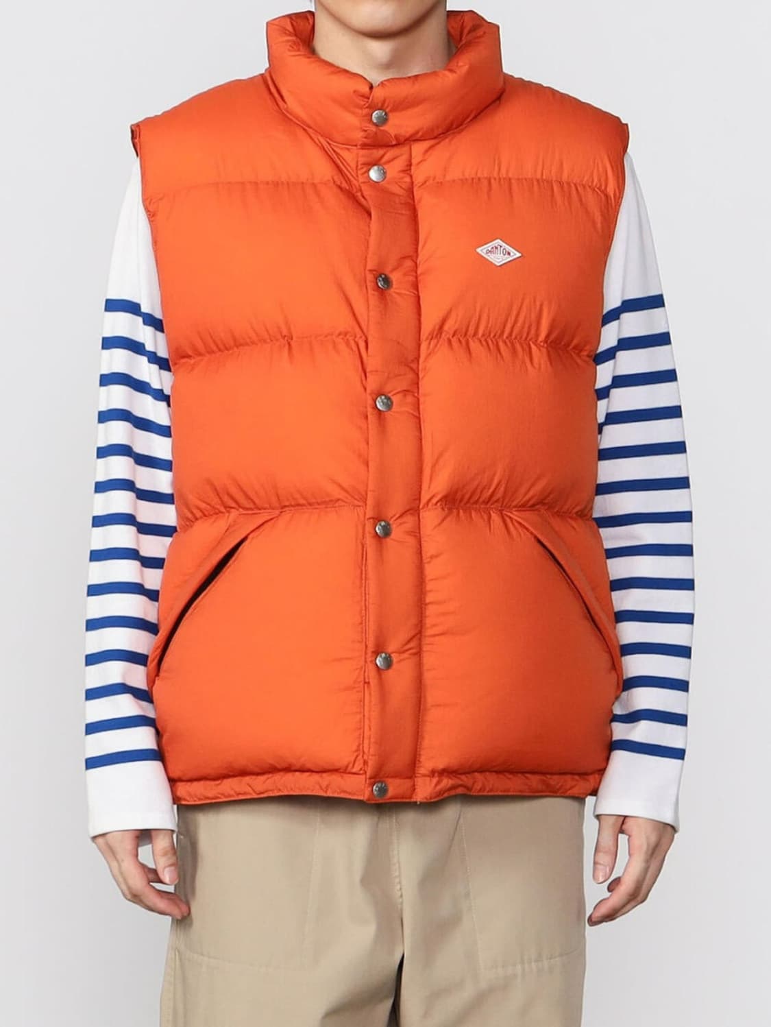 단톤 패딩조끼 상품이미지1