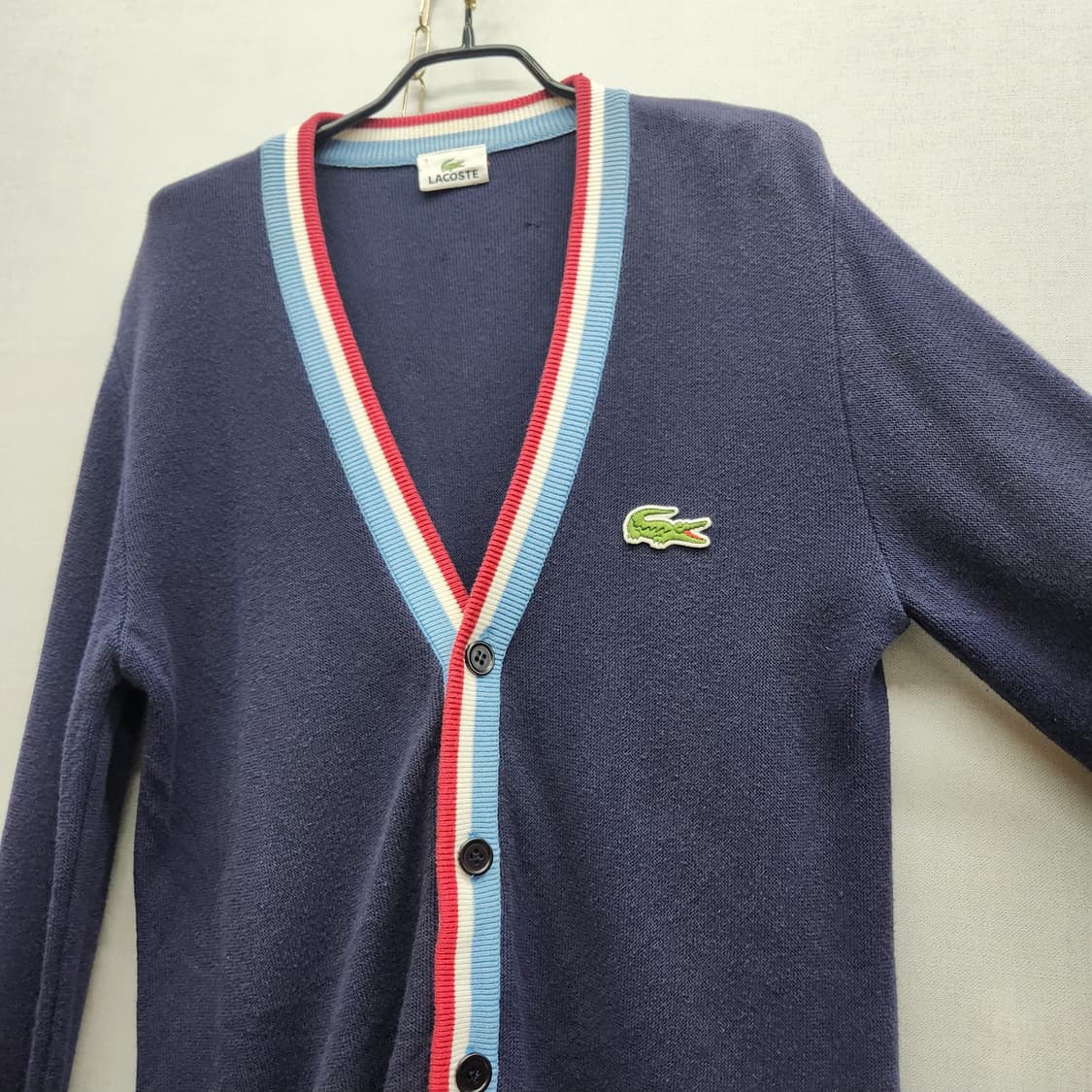 라코스테 로고 가디건 M 상품이미지2