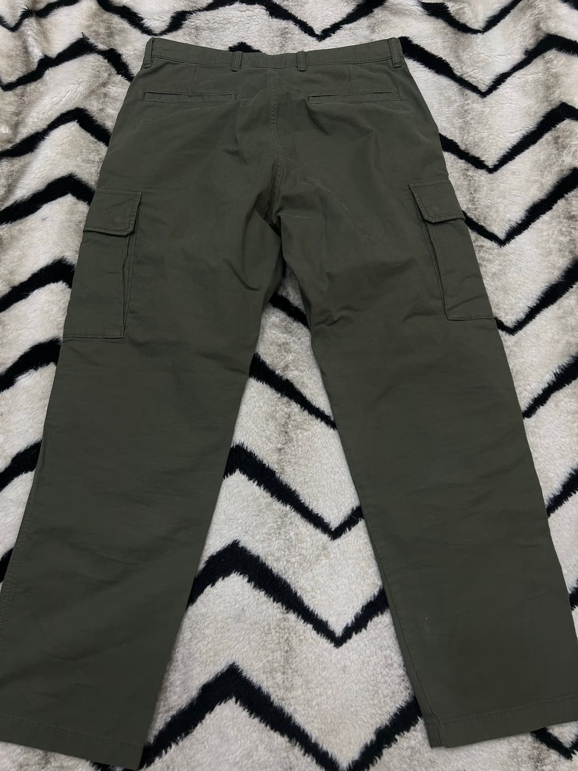 [M]유니클로 유틸리티 카고 팬츠/카키 상품이미지2