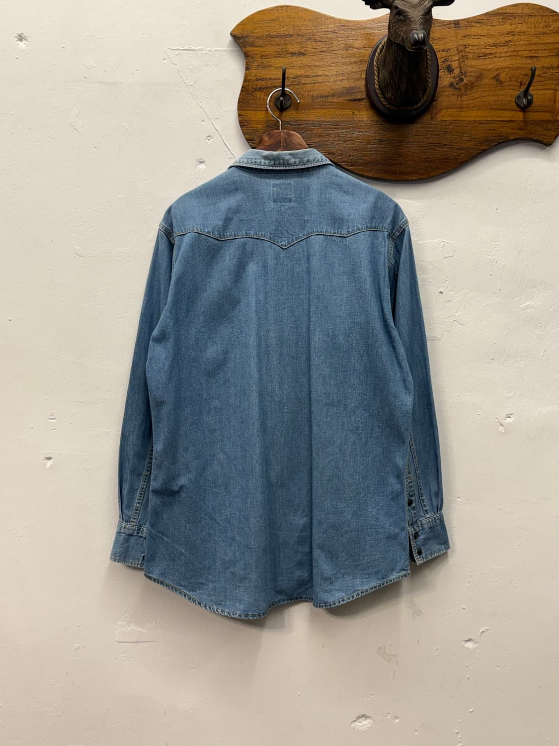 LVC Western Wear Denim Sawtooth Shirt 상품이미지5
