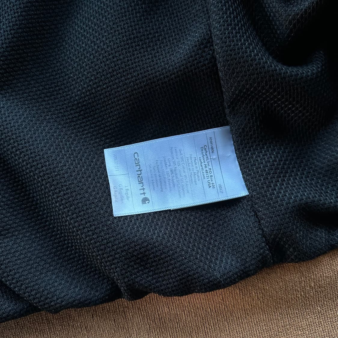 [L-XL]칼하트 써멀 레인디펜더 된장 후드집업 상품이미지10