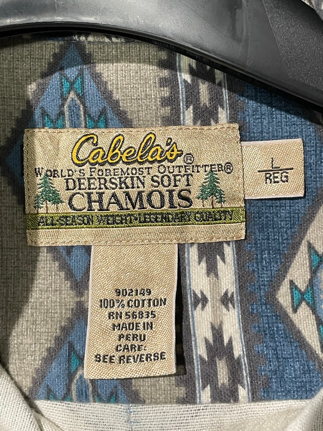 Cabelas 나바호 아즈텍 패턴 셔츠 상품이미지6