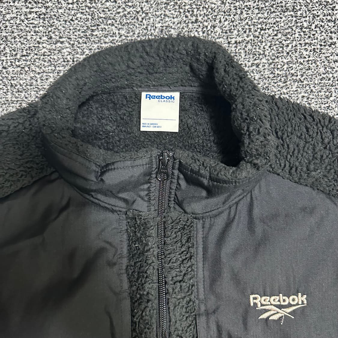 (L) 리복 양털 뽀글이 플리스 자켓 상품이미지2