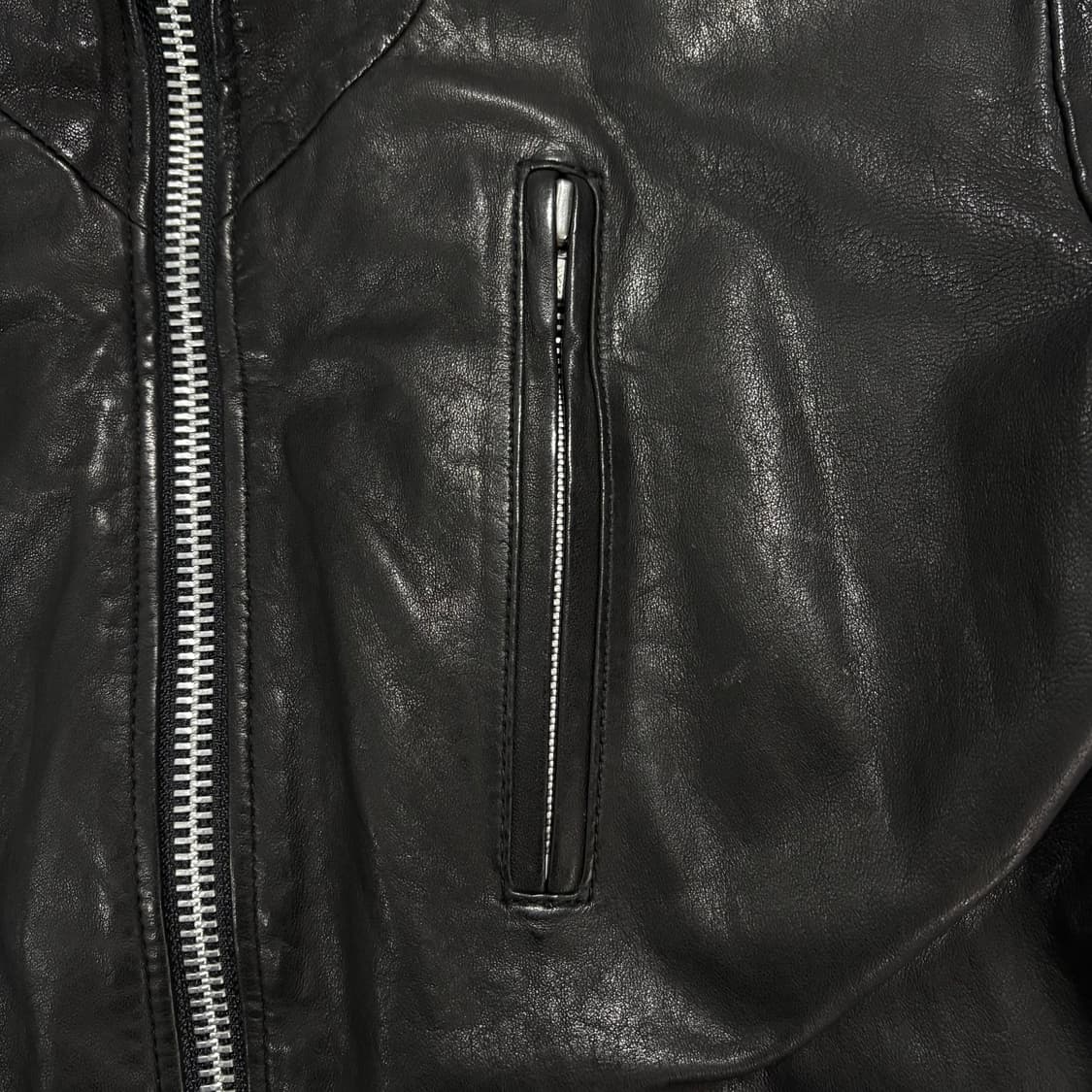 Vegetables sheepskin full zipper jacket 상품이미지7