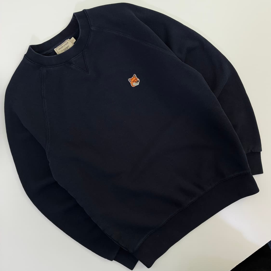 Maison Kitsune  메종 키츠네 코튼 폭스헤드 자수 맨투맨 상품이미지2