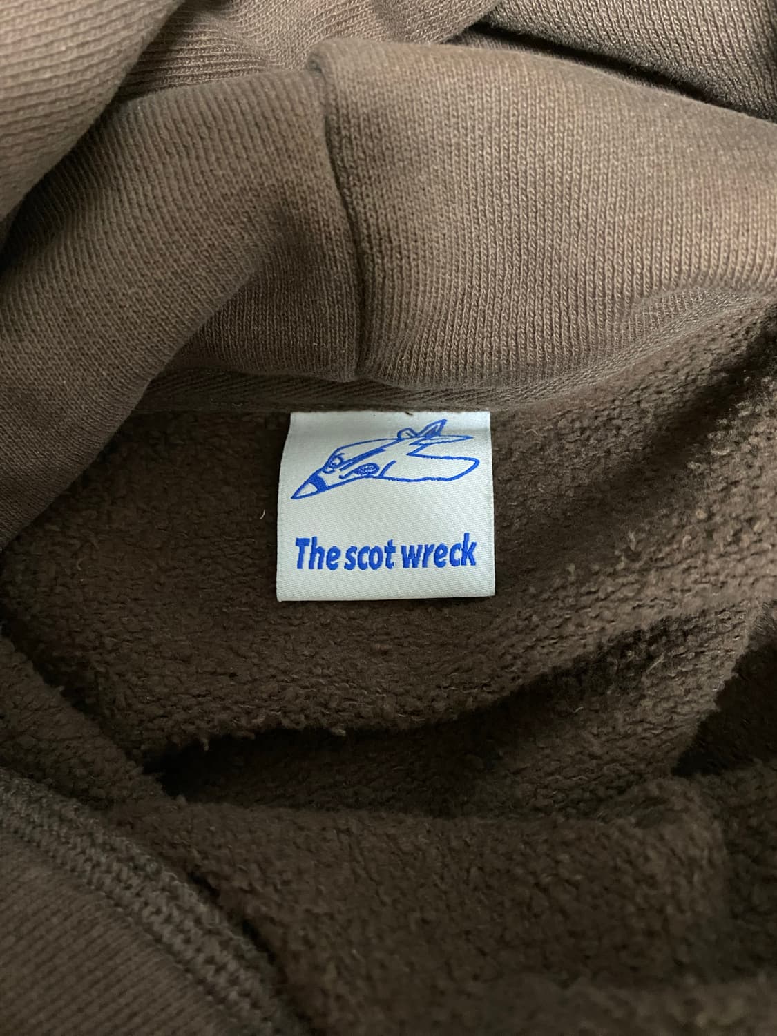 [XL] 더스캇렉 the scot wreck 스네일 후드티 브라운 상품이미지4