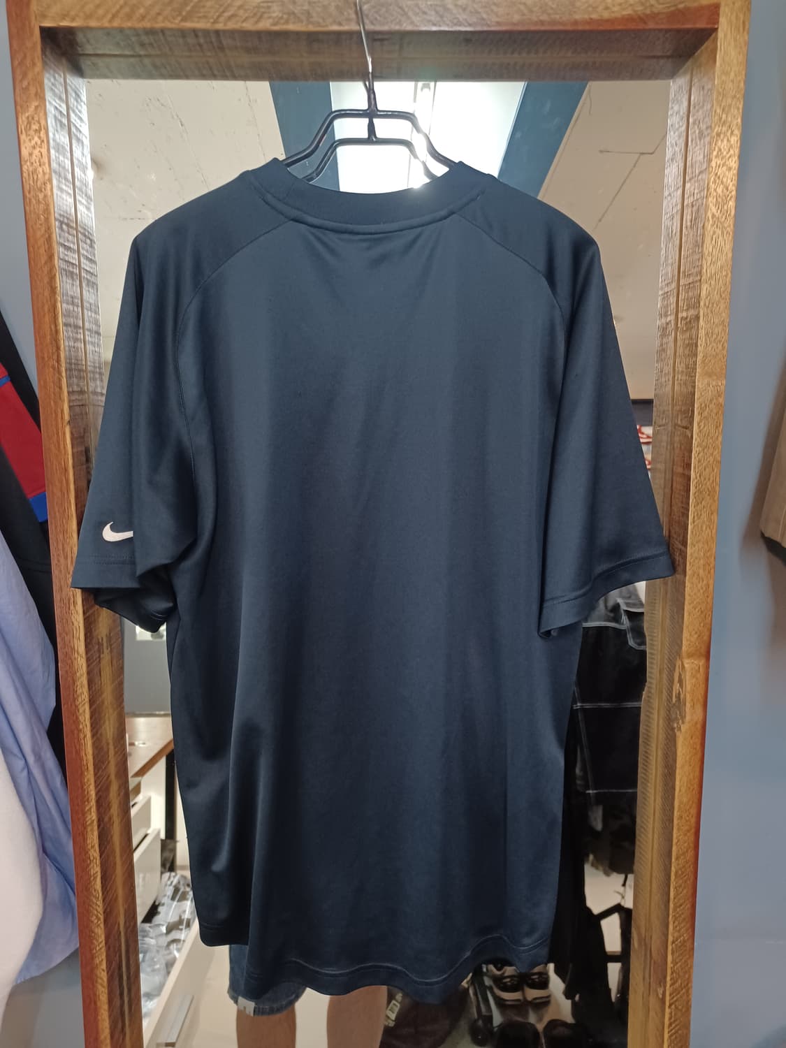 나이키 올드스쿨 드라이핏 스우시 기능성 반팔 L 상품이미지2