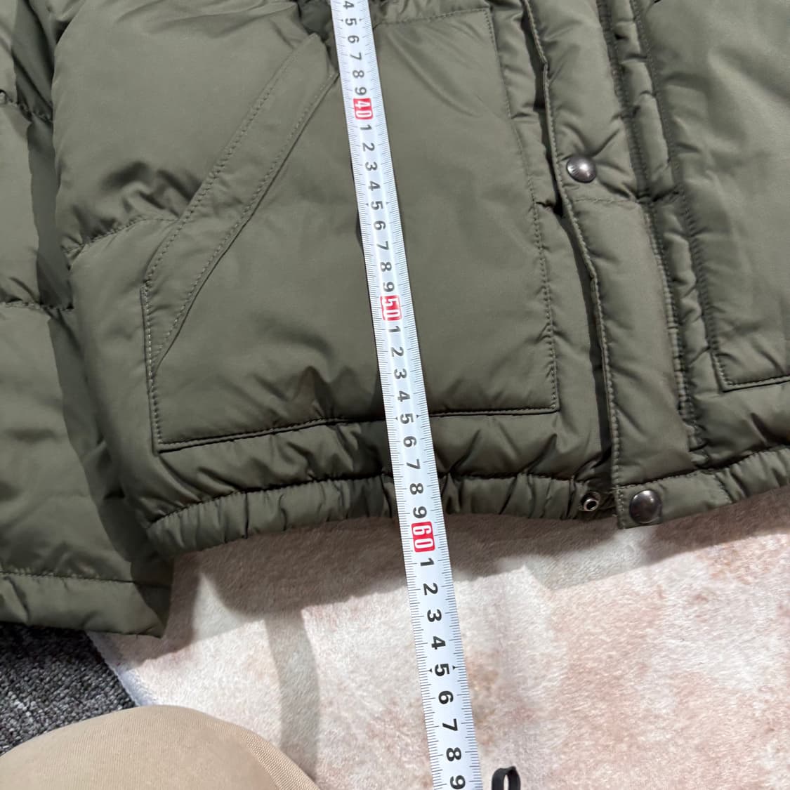 폴로 포니 카키 후드패딩 자켓 상품이미지6