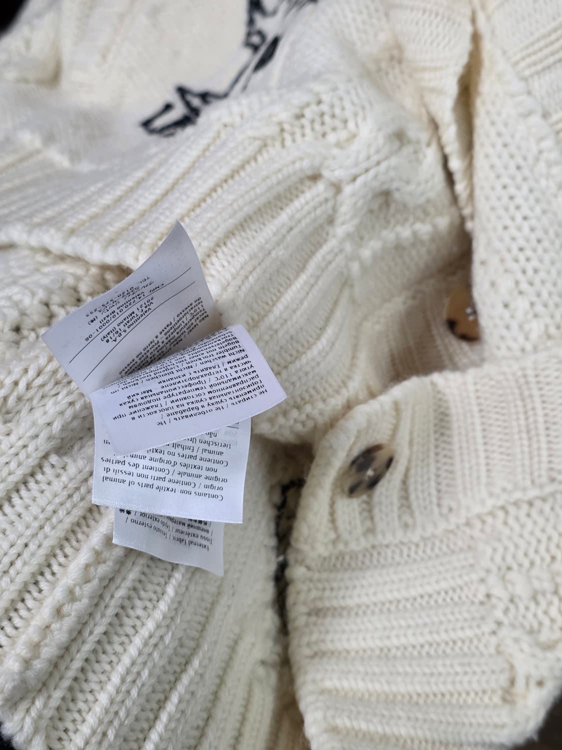 발렌티노 가디건 니트  상품이미지3