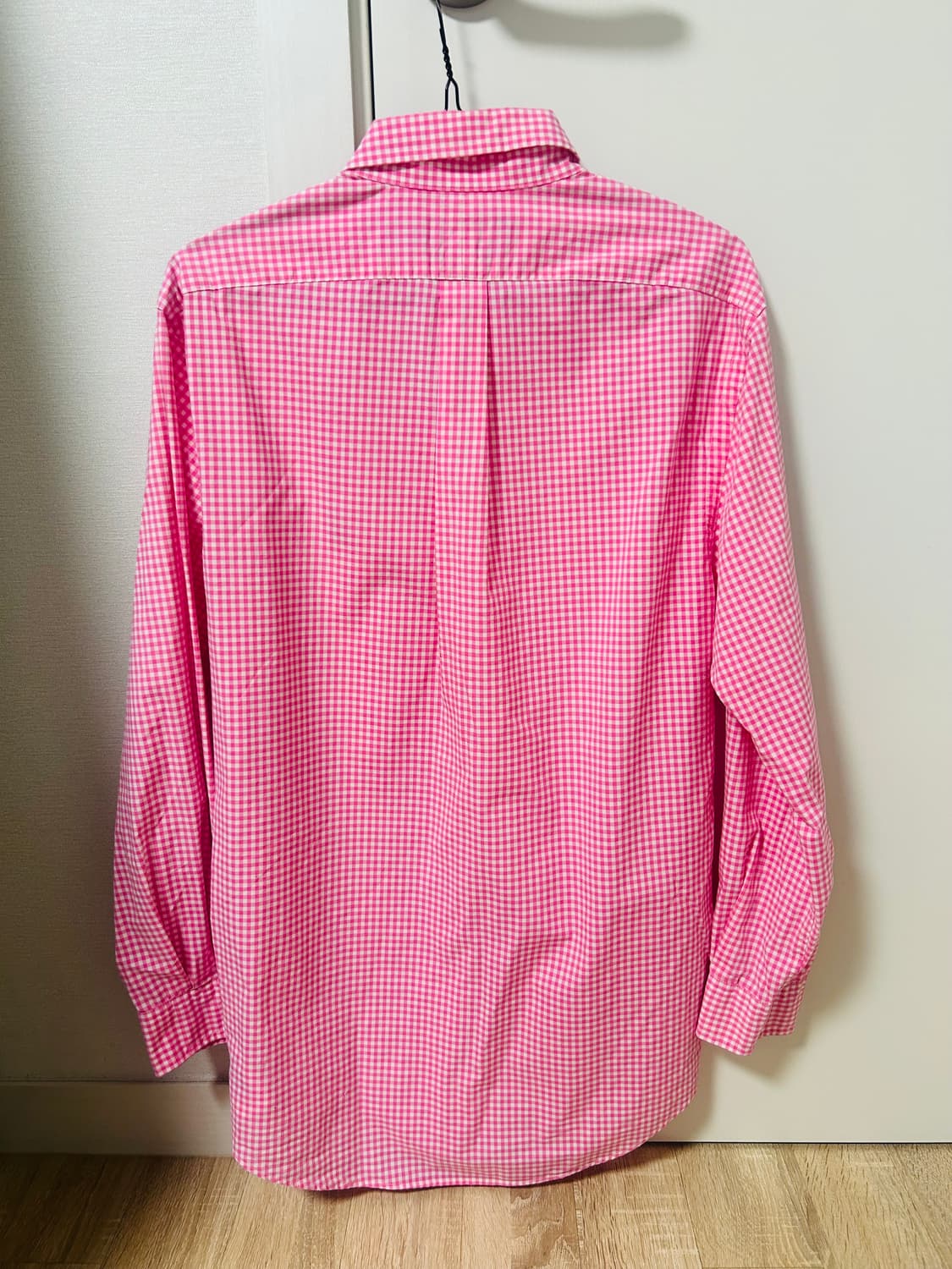 폴로 핑크체크셔츠 상품이미지2