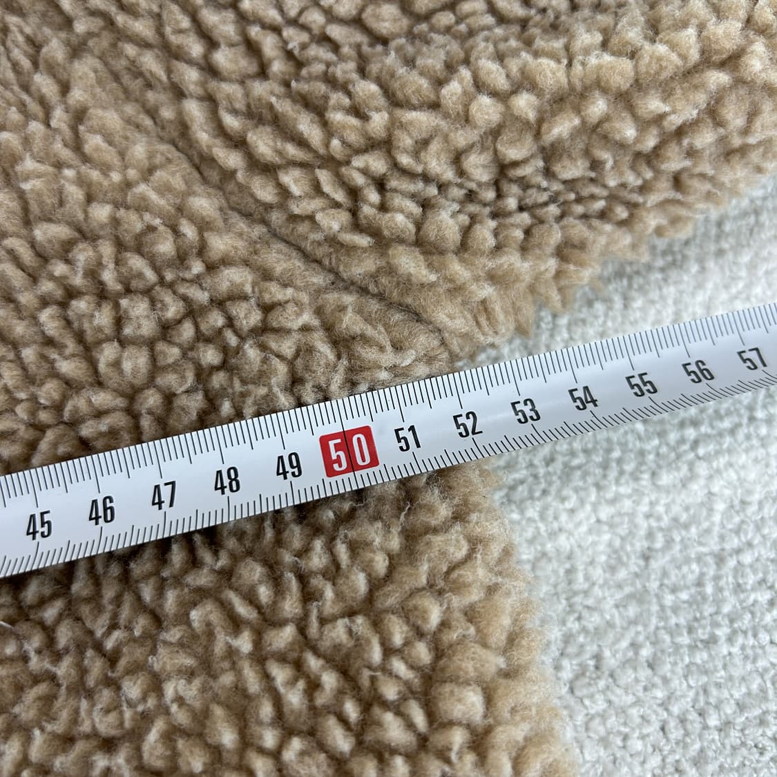 내셔널지오그래픽 뽀글이 후드집업 베이지 m 상품이미지5