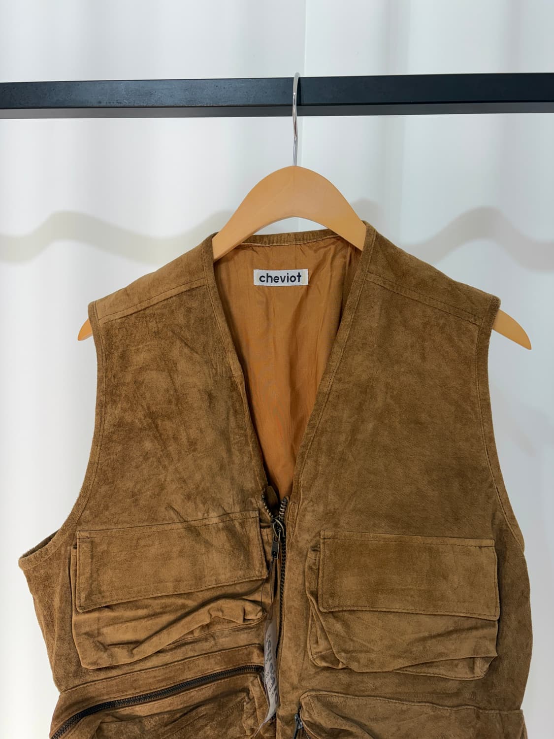 CHEVIOT suede vest 상품이미지2
