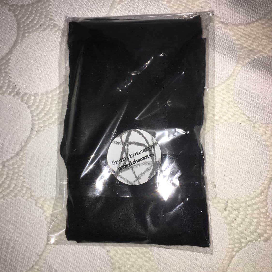 블랙 도트 스타킹 상품이미지2