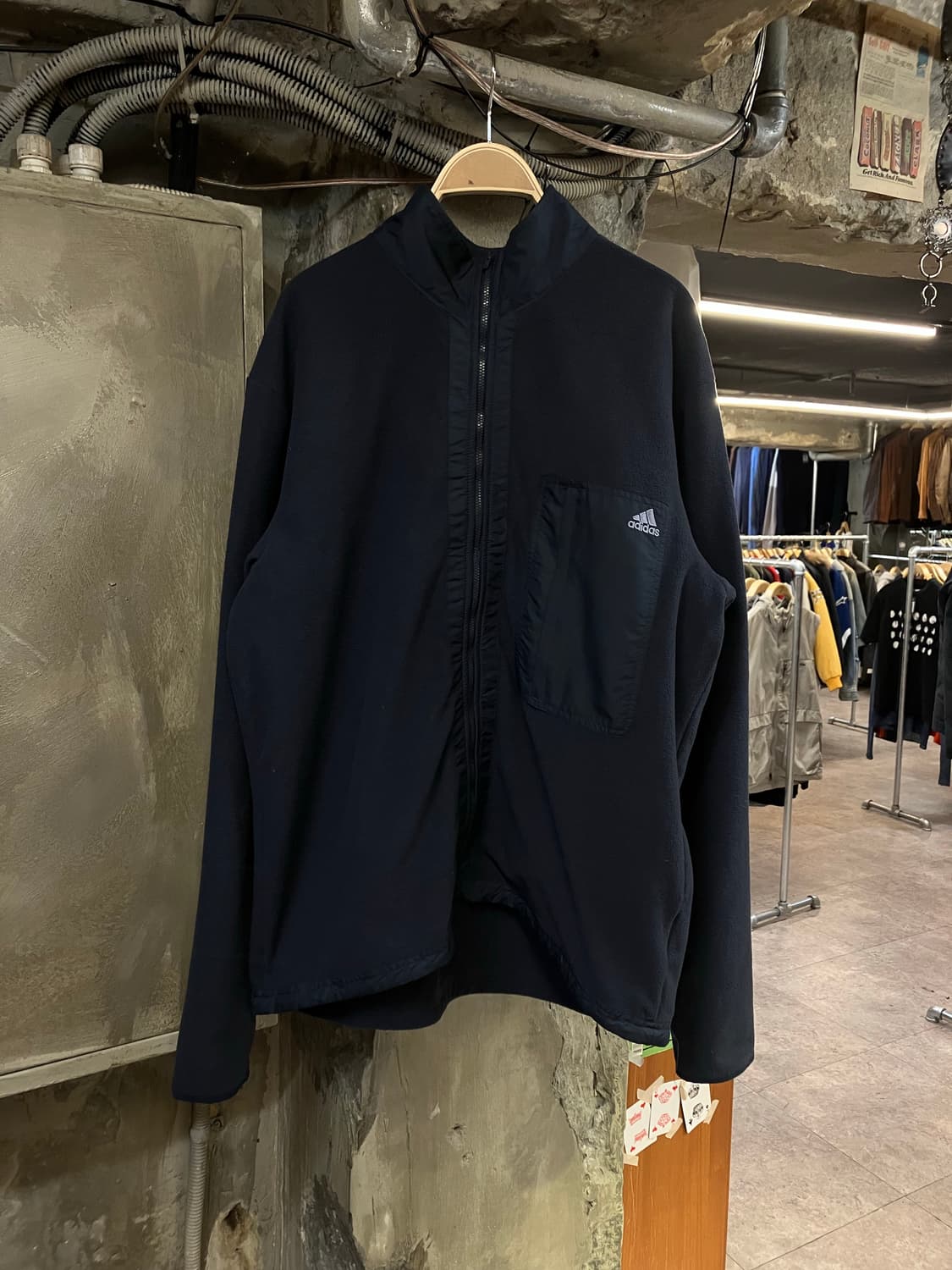 아디다스 플리스 네이비 L  #csz2523 상품이미지1