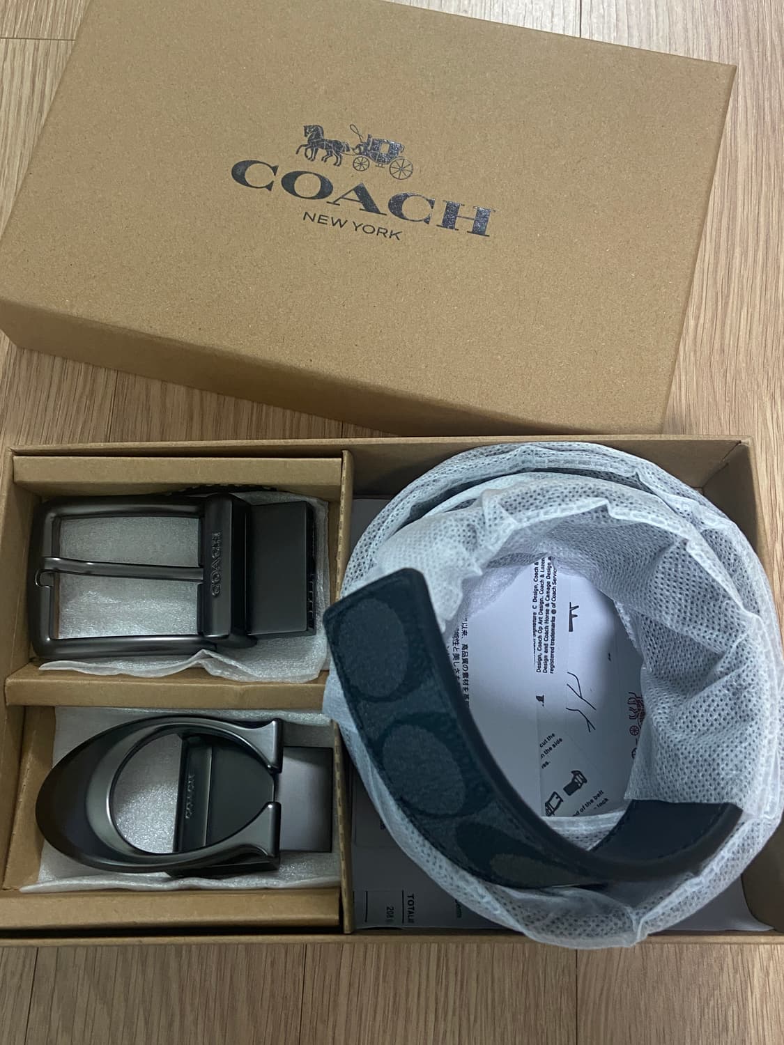 코치 COACH 가죽벨트 리버시블 상품이미지1